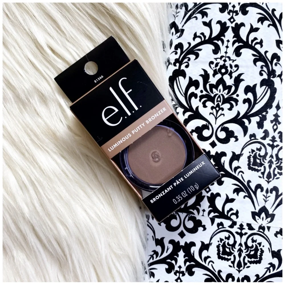 NWT : ELF : vegan ‘vacay mood’ glowing luminous putty bronzer beauty makeup